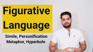 Figurative Language  Figures of speech  Simile Metaphor Personification Hyperbole in hindi [upl. by Krenn701]