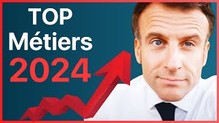 Les 10 métiers les plus demandés en 2024 métiers davenir qui recrutent en France [upl. by Notloc]