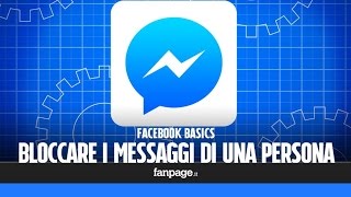 Come bloccare i messaggi di una persona su Facebook [upl. by Morgen]