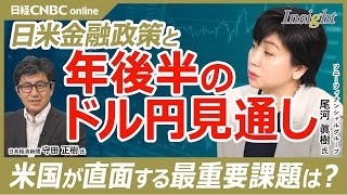 【24年末にかけて円高・1ドル＝145円│来年は円安ドル高方向に戻る／日米金融政策とドル円相場見通し】尾河眞樹氏／FOMC：米政策金利と経済物価見通し／日銀：国債買い入れと利上げ／米大統領選が波乱要因 [upl. by Anawik]