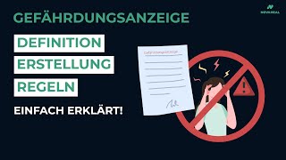 Nutz DAS um Risikosituationen VORZUBEUGEN  GEFÄHRDUNGSANZEIGE einfach erklärt [upl. by Audwen]