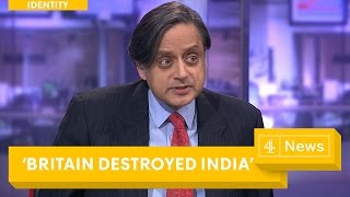 Shashi Tharoor interview How British Colonialism destroyed India [upl. by Alet284]