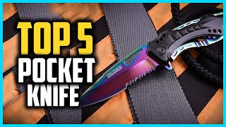 Top 5 Best Pocket Knife in 2024 [upl. by Nahsar]