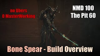 Bone Spear still viable in Season 4  NMD 100 Pit 60 no Ubers 0 MW  Diablo 4 [upl. by Ahsiled]