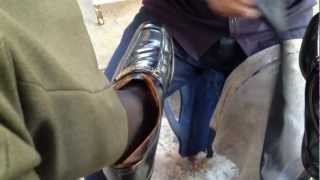 Shining my vintage florsheim shoes [upl. by Revlis]