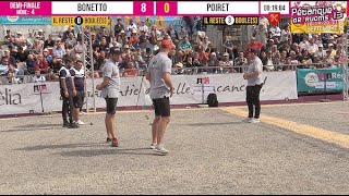 Demifinale spectaculaire 👍 BONETTO vs ZIMMERMANN  International à pétanque de RUOMS  sept 2021 [upl. by Hamachi]