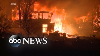 Lifethreatening wildfires storm Colorado [upl. by Philip]