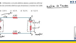 Receptores Elétricos  Exercícios Resolvidos  Análise de Tensões [upl. by Seadon]