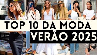 🔴COMO USAR AS TOP 10 TENDÊNCIAS DA MODA VERÃO 2025 MUITO EM ALTA NA PRIMAVERA VERÃI 2025 [upl. by Jann]