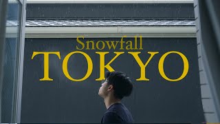 Snowfall in Tokyo 2023  Cinematic 4K  ZVE10 w A7III [upl. by Aneetsirhc]