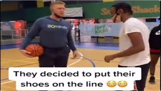 Brian Scalabrine dominates high schooler who challenged him in 1on1 [upl. by Swart]