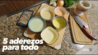 5 Aderezos para todo  Salas para comida rápida [upl. by Krantz]