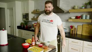 Buffalo Chicken Dip with Jason Kelce [upl. by Yelsha647]