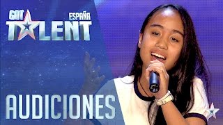 Pase de Oro Ha llegado un angél  Audiciones 4  Got Talent España 2016 [upl. by Quiteri]