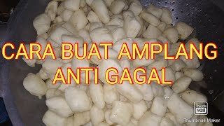 Resep Amplang Anti Gagal Kerupuk Atom  Kerupuk Ikan Khas Samarinda [upl. by Adnauq]