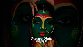 Matangi Mata Makeup Look durgapuja durga parvati matangi youtubeshorts makeup youtubefeed [upl. by Aytak856]