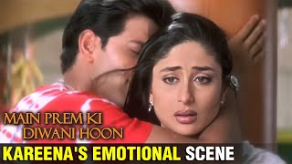 Kareena Kapoor Emotional Scene From Main Prem Ki Diwani Hoon  Hrithik Roshan  Abhishek Bachchan [upl. by Volny]