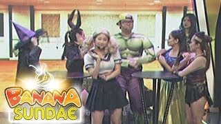 Banana Sundae Halloween Party jokes [upl. by Ynffit]