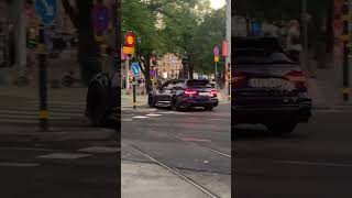 1000 HP Audi RS6 C8 Accelerating In Stockholm🔥 carspotting cars audi audirs6avant audirs6 [upl. by Enirehs]