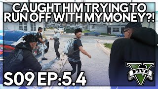 Episode 54 Caught Him Trying To Run Off With My Money  GTA RP  Grizzley World RP V1 [upl. by Ches]