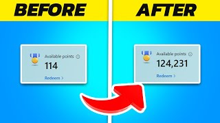 Microsoft Rewards Points Free  How To Get Unlimited Microsoft Rewards Points 2024 ✅ METHOD [upl. by Ennahoj]