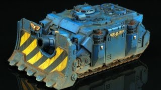 How to paint Space Marines Vindicator Ultramarines  Warhammer 40k  BuyPainted [upl. by Kaplan537]