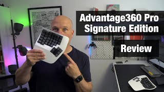 Review Kinesis Advantage360 Pro Signature Edition The best Ergonomic Split Wireless Keyboard [upl. by Brinna]