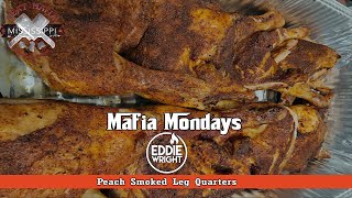 Smoked Leg Quarters On The Green Mountain Grill mafiamondays [upl. by Ultann]