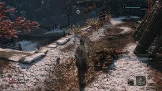 Sekiro Shadows Die Twice  General Tenzen Yamauchi Mini Boss EASY KILL  PS4 PRO 1080p [upl. by Okemak]