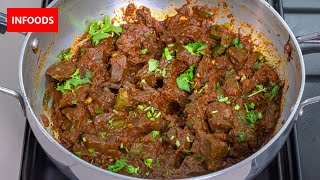 Beef Liver Stew Recipe  How to Cook Beef Liver at Home  Beef Recipes  Infoods [upl. by Aleemaj]