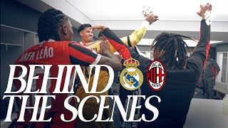 Real Madrid v AC Milan  Unseen Scenes  Behind the Scenes [upl. by Rebma]