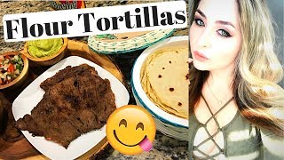 How To Make Flour Tortillas  Easy amp Simple [upl. by Ellebasi]