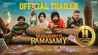 Vadakkupatti Ramasamy Official Trailer  Santhanam Megha Akash  Karthik Yogi  Icon Music South [upl. by Eitsirk]