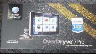 Rand McNally Over Dryve 7 Pro review [upl. by Gaskin234]