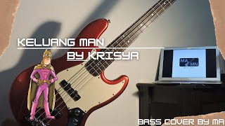 Keluang man Theme Bass Cover With Tabs by MAMainBass [upl. by Neehsas]