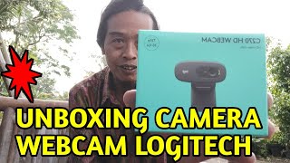 unboxing camera webcam logitech c270 hd [upl. by Raina]