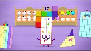 Quiz of Learn Number 11  20 1k with Numberblocks games [upl. by Notled]