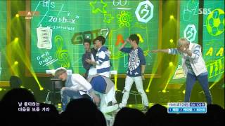 GOT7 quotAquot Stage  SBS Inkigayo 20140706 [upl. by Eixirt644]