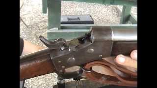 Shooting Remington Model 1871 5070 with and without bayonet fixed [upl. by Ruskin763]