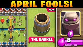 Every Clash Royale April Fools Prank [upl. by Thanos]