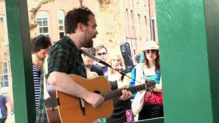 Frightened Rabbit  Poke  Bandstand Busking [upl. by Nitaf]