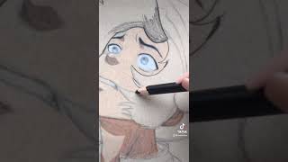 Nekokaren Toph drawing MrBallen audio [upl. by Ramahs107]