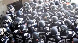 UNBSJ Seawolves Football  2010  PreGame Chant We Ready [upl. by Culley]