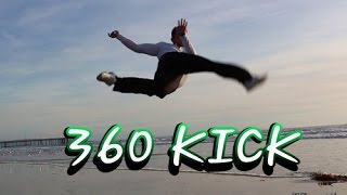 TUTORIAL COMO HACER UNA PATADA 360 EN UN DIA Taekwondo tutorial patada 360 KICKTORNADO KICK [upl. by Kayley241]