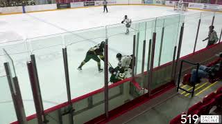 GOJHL  Elmira Sugar Kings vs Ayr Centennials [upl. by Ettenil]