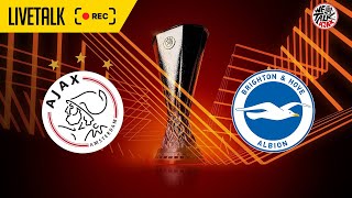 UEFA Europa League  Ajax 0  2 Brighton [upl. by Wemolohtrab993]