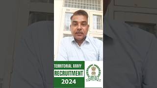 Territorial Army Recruitment 62 Vacancy reel army [upl. by Enier]