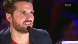 Il contadino guatemalteco Semifinale Italias Got Talent 2016 Gianluca Blumetti [upl. by Vashti]