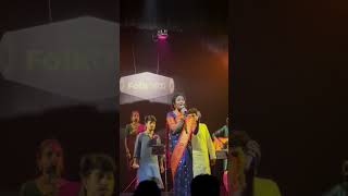 A musical show by Folklok  Ambabai lad lad ye g folk marathisong culture live [upl. by Benson]