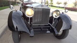 1926 Rolls Royce Drophead Coupe [upl. by Nilek]